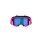 Alpinestars Vision 8 Adult MX Goggles - Vista Pink Fluoro / Yellow Fluoro - Mirror Blue Lens