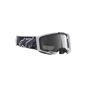 Alpinestars Vision 8 Adult MX Goggles - Lahnd Iron Camo - Mirror Silver Lens