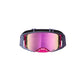 Alpinestars Supertech Adult MX Goggles - Hiten Purple / Red - Mirror Pink Lens