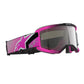 Alpinestars Vision 5 Adult MX Goggles - Lahnd Iron / Pink Fluoro - Mirror Silver Lens