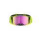 Alpinestars Supertech Adult MX Goggles - Vesta Yellow Fluoro / Black - Mirror Pink Lens