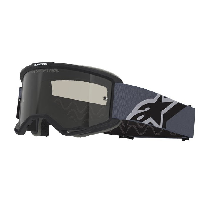 Alpinestars Vision 5 Adult MX Goggles - Sand Black / Gray - Dark Smoke Lens