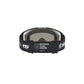 Alpinestars Vision 8 Adult MX Goggles - Amber Black / Silver - Mirror Silver Lens
