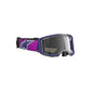 Alpinestars Vision 8 Adult MX Goggles - Corp Goggle Purple / Light Gray - Mirror Silver Lens