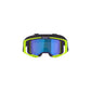 Alpinestars Vision 8 Adult MX Goggles - Corp Purple / Yellow Fluoro - Mirror Blue Lens