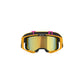 Alpinestars Vision 8 Adult MX Goggles - Corp Orange / Yellow / Pink - Mirror Gold Lens