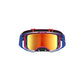 Alpinestars Vision 8 Adult MX Goggles - Maven Fire Red / Black - Mirror Red Lens