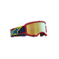 Alpinestars Vision 5 Adult MX Goggles - Drag Fire Red / Blue - Mirror Gold Lens