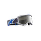 Alpinestars Vision 5 Adult MX Goggles - Drag Light Lilac / Blue - Mirror Silver Lens