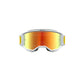 Alpinestars Vision 5 Adult MX Goggles - Drag Orange / Red - Mirror Red Lens
