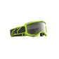 Alpinestars Vision 5 Adult MX Goggles - Rora Black / Yellow Fluoro - Mirror Silver Lens