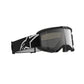 Alpinestars Vision 5 Corp 2 Adult MX Goggles - Black / White - Mirror Silver Lens