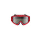 Alpinestars Vision Youth Vesta MX Goggles - Red Fluoro / Chrome - Mirror Silver Lens