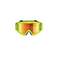 Alpinestars Vision Youth Vesta MX Goggles - Yellow Fluoro / Black - Mirror Red Lens