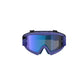 Alpinestars Vision Youth MX Goggles - Corp  Purple Fluoro / Pink - Mirror Blue Lens