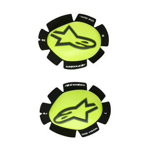 Alpinestars GP Plus Knee Sliders - Yellow Fluoro / Black
