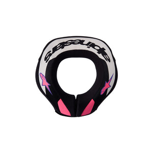 Alpinestars Sequence Youth Neck Roll - Black / Light Gray / Purple