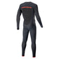 Alpinestars Tech-Air 10Race System Long Base Layer - Black / Bright Red