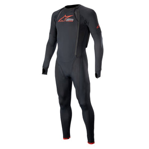 Alpinestars Tech-Air 10Race System Long Base Layer - Black / Bright Red