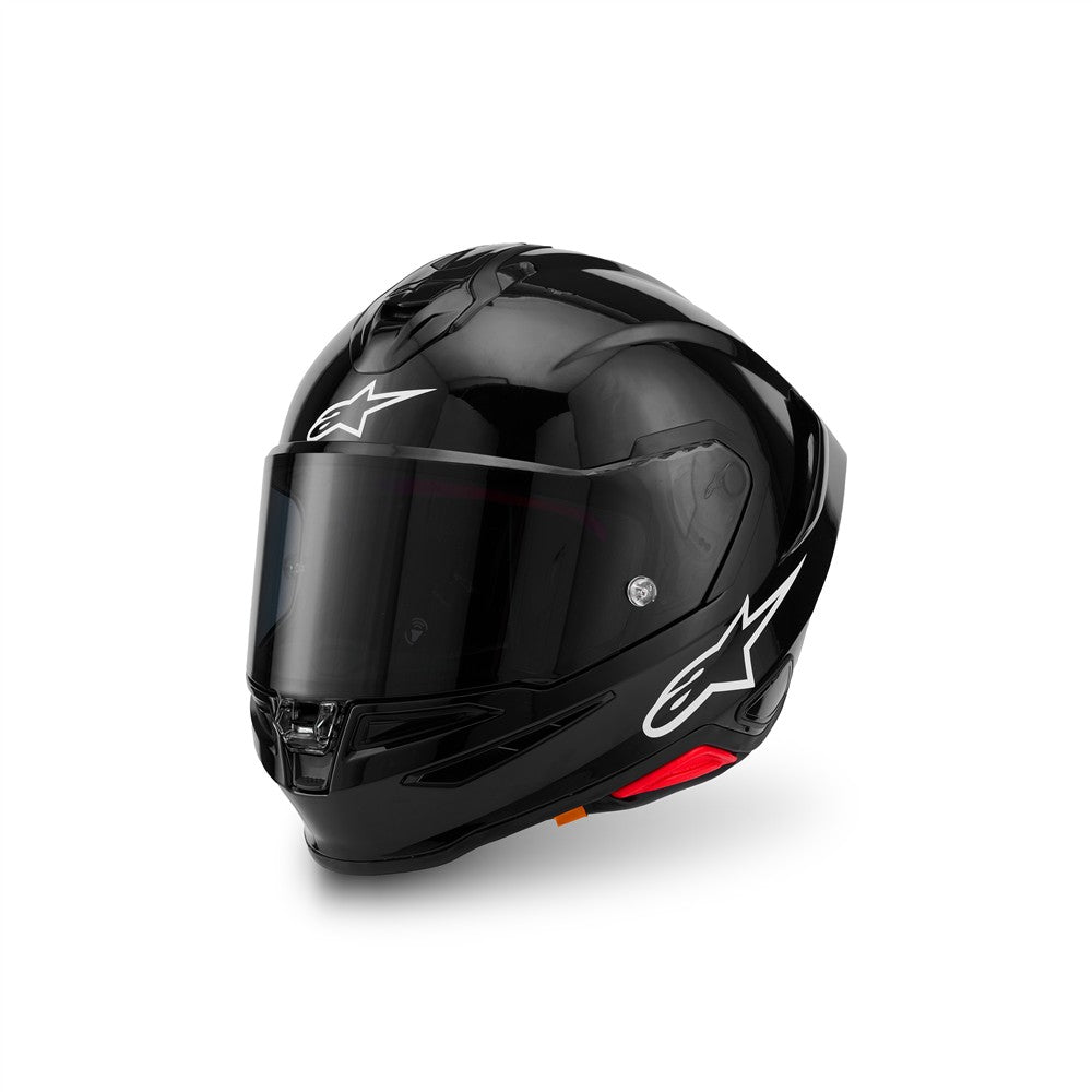 Alpinestars S-R7 Helmet - Solid Black Gloss