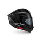 Alpinestars S-R7 Helmet - Solid Black Gloss