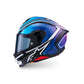Alpinestars S-R7 Helmet - Zeal Black / Blue / Pink Fluoro / White Gloss