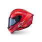 Alpinestars S-R7 Helmet - A-Core Red / White Gloss