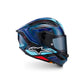 Alpinestars S-R7 Helmet - Kinetis Black / Blue / Pink Fluoro / White Gloss