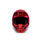 Alpinestars S-M3 Adult MX Helmet - Radium Red Metallic / Red Fluoro / White Gloss