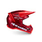 Alpinestars S-M3 Adult MX Helmet - Radium Red Metallic / Red Fluoro / White Gloss