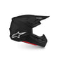Alpinestars S-M7 Adult MX Helmet - Matte Black