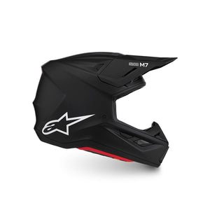 Alpinestars S-M7 Adult MX Helmet - Matte Black
