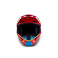 Alpinestars S-M7 Adult MX Helmet - Cast Red / Yellow Fluoro / Blue Gloss