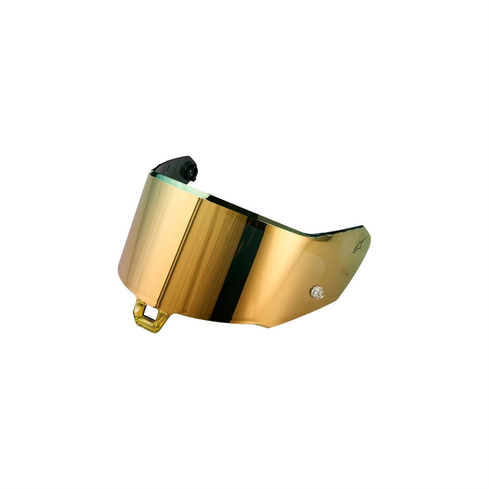 Alpinestars Supertech R10 / R7 Gen2 Visor - Absolute Vision Mirror Gold