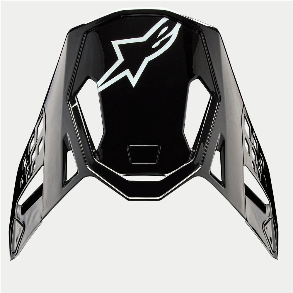 Alpinestars S-M10 Replacement Visor 22.06 - Black Gloss / Carbon