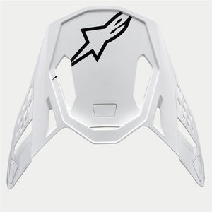 Alpinestars S-M10 Replacement Visor 22.06 - White Gloss
