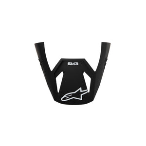 Alpinestars SM3 Replacement Visor - Solid Black Matte