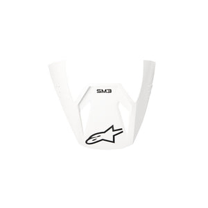 Alpinestars SM3 Replacement Visor - Solid White Gloss