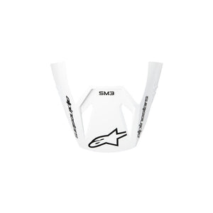 Alpinestars SM3 Replacement Visor - Radium Black White Gray Gloss