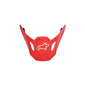 Alpinestars SM7 Replacement Visor - Core Red Gloss