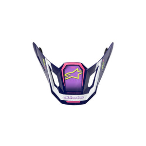 Alpinestars SM7 Replacement Visor - Deed Purple Pink Gloss