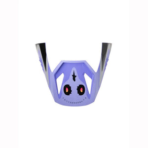 Alpinestars SM3 Replacement Visor - Jettson Gray Purple Black Gloss
