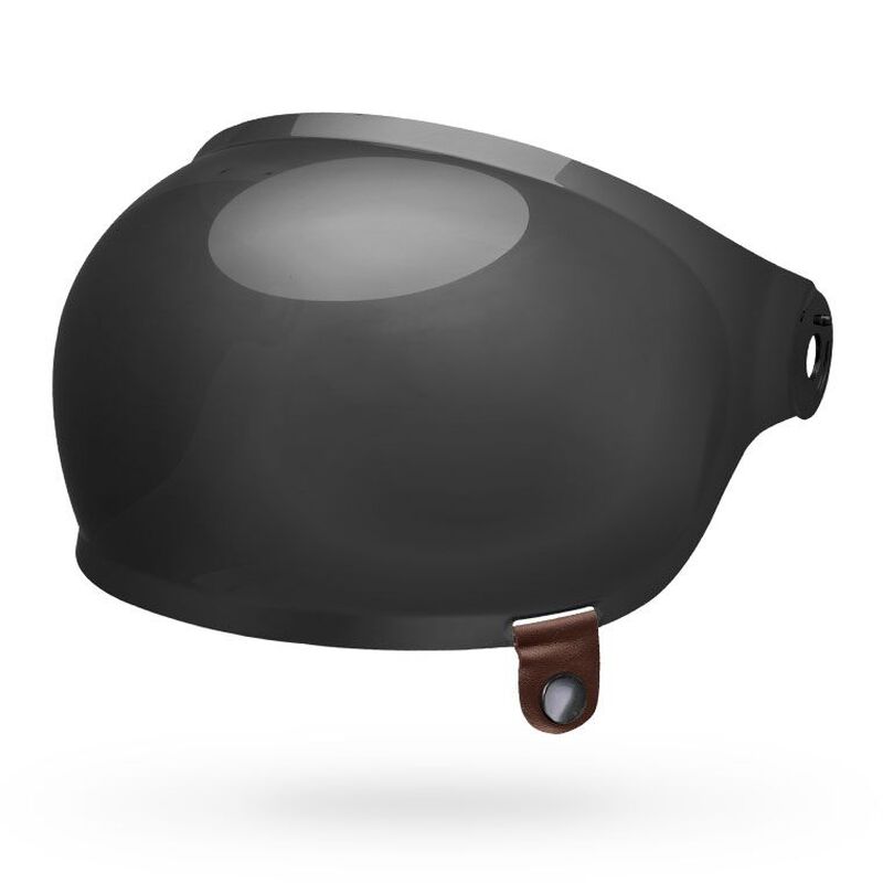 Bell Bullitt Bubble Visor - Dark Smoke - Brown Tab