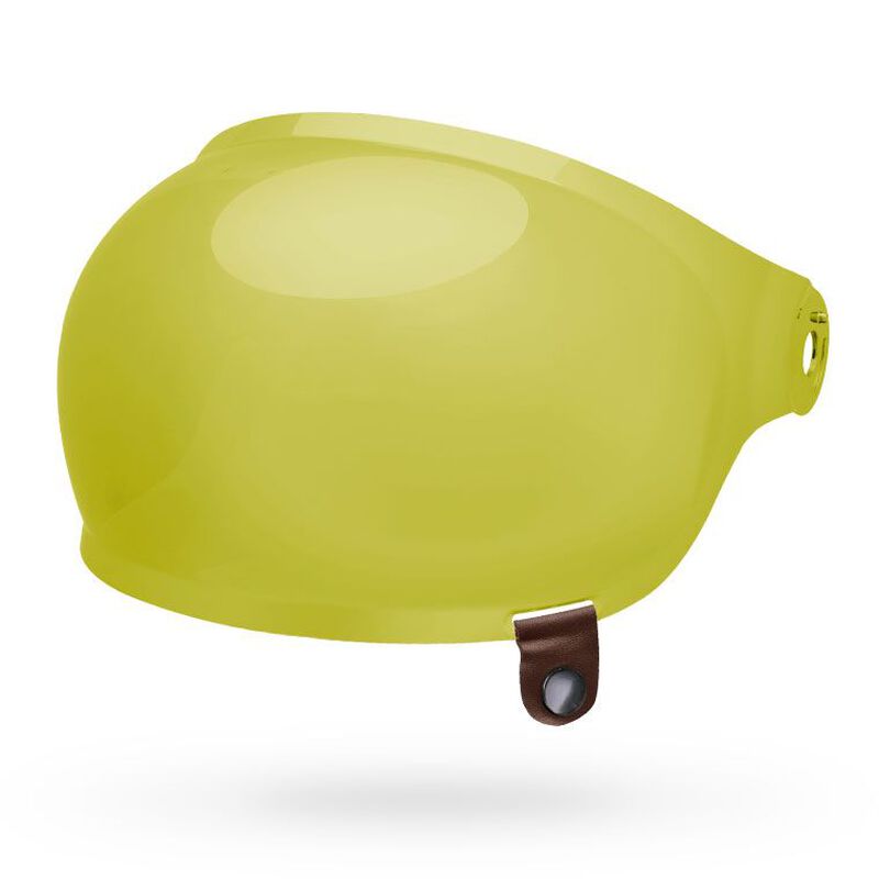 Bell Bullitt Bubble Visor - Yellow - Brown Tab