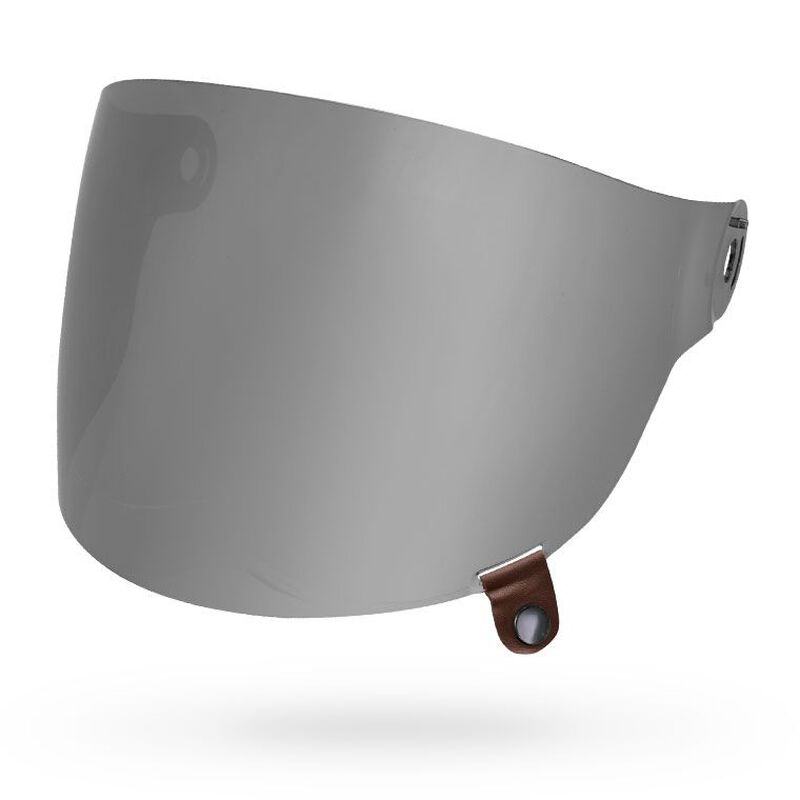 Bell Bullitt Flat Visor - Silver Iridium - Brown Tab