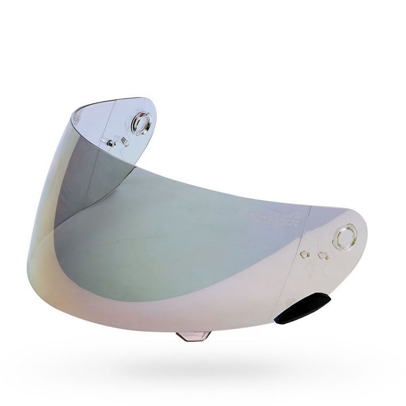 Bell Click Release Visor - Light Iridium Silver