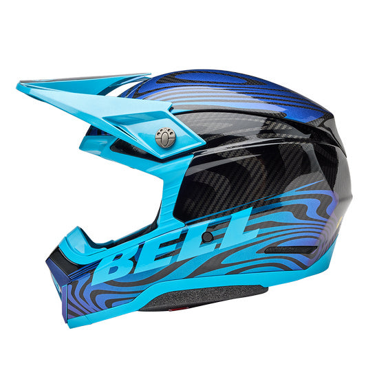 Bell Moto-10 Adult MX Helmet - Spherical Cortex Gloss Blue