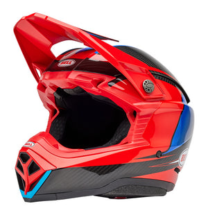 Bell Moto-10 Adult MX Helmet - Spherical Evade Gloss Red / Black