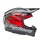 Bell Moto-10 Adult MX Helmet - Spherical Fasthouse DITD 25 Gloss Grey / Red