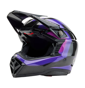 Bell Moto-10 Adult MX Helmet - Spherical Flare Gloss Purple